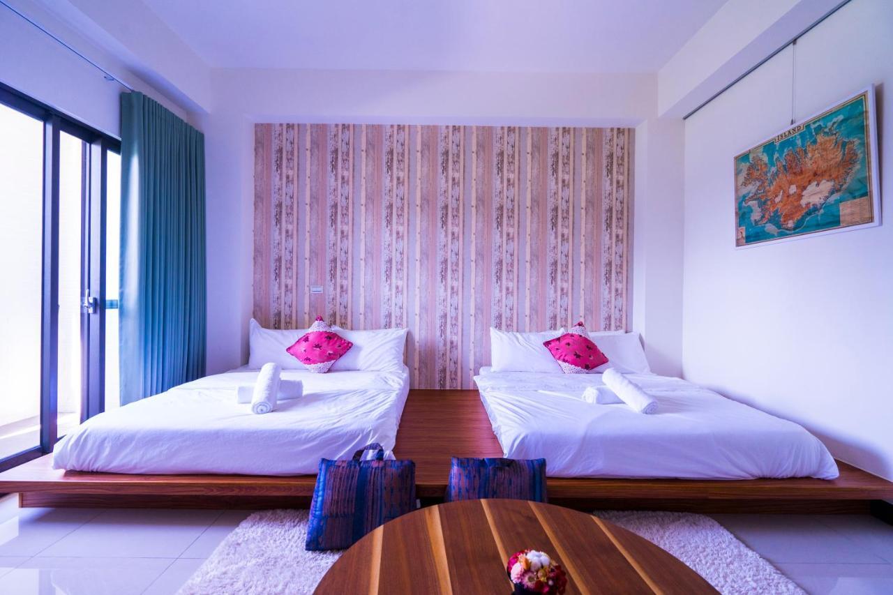 黑琵軼棧湖濱旅宿 K&B Happy Hostel Tainan Exterior foto